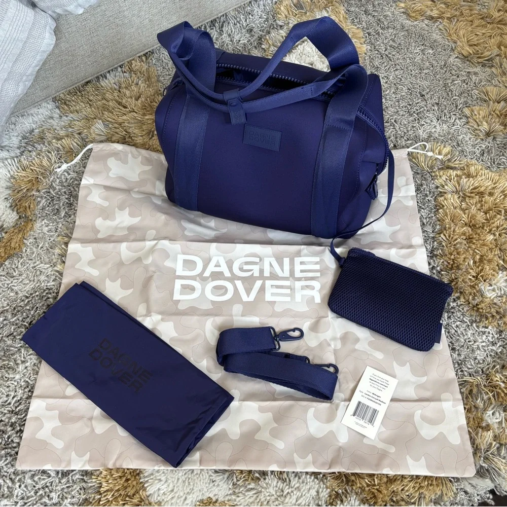 Dagne Dover-MEDIUM LANDON NEOPRENE CARRYALL BAG, Storm Color. NWOT. - Picture 6 of 9